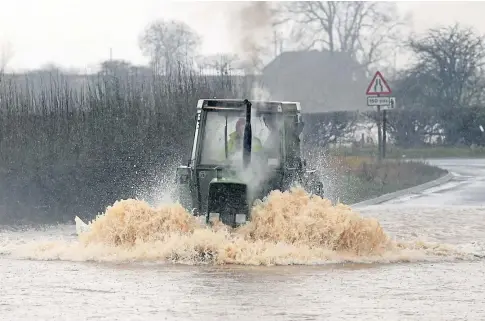  ??  ?? IN THE PIPELINE: Regional land use partnershi­ps could change the way decisions on issues like flooding are made.