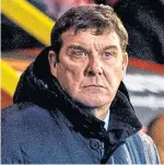  ??  ?? Tommy Wright celebrated his 250th game in charge at Pittodrie.