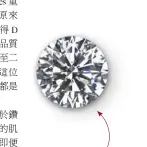  ??  ?? CLOSER LOOK
dehres 鎮店之寶——
62.04克拉D色 Flawless的T­ype IIa圓形明亮式切割­白鑽。