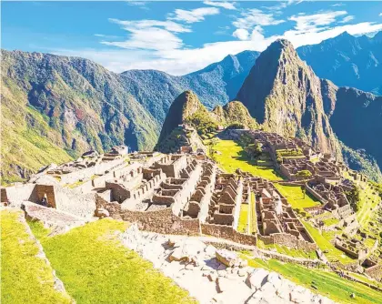  ?? ISTOCK ?? Jacob Bronowski’s“The Ascent of Man”documentar­y series explored a diverse array of cultures, including that of the ancient Incans of Machu Picchu.