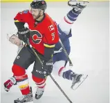  ?? FILES ?? Much like his team, Flames defenceman TJ Brodie is off to an up-anddown start to the season.