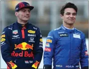  ?? MARK THOMPSON — GETTY IMAGES ?? Max Verstappen, left, and Lando Norris have turned to virtual racing amid the coronaviru­s outbreak.
