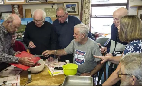  ??  ?? Dundalk Men’s Sheds are to resume next Monday after nearly four months of lockdown.