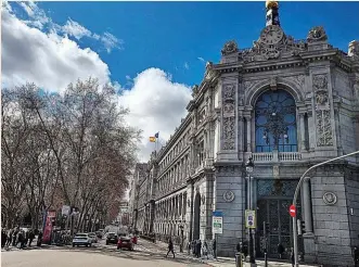  ?? ?? Sede del Banco de España.