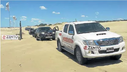  ??  ?? “Vacaciones con mi Toyota”. Una promoción que desarrolla Toyota Zento. Está en juego un service gratuito.