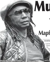  ??  ?? Thomas ‘Mukanya’ Mapfumo