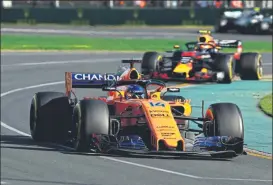  ?? FOTO: GETTY ?? Fernando Alonso, optimista pero exigente Sigue pidiendo más esfuerzo a McLaren