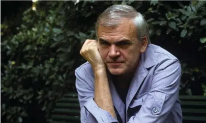  ?? Photograph: Francois LOCHON/ Gamma-Rapho/Getty Images ?? Novelist Milan Kundera explored the relationsh­ip between culture, history, memory and identity.