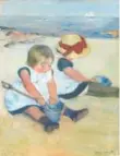  ?? All images provided by the Denver Art Museum ?? Mary Cassatt, “Children Playing on the Beach,” oil on canvas, 1884.