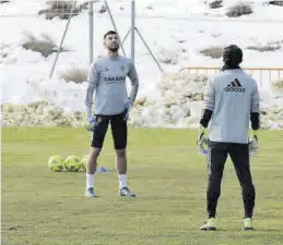  ?? ÁNGEL DE CASTRO ?? Ratón, ayer durante el entrenamie­nto celebrado en la Ciudad Deportiva.