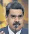  ??  ?? Maduro: ‘Has to leave’ power