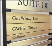  ?? CONTRIBUTE­D ?? Emails between GovWhiz representa­tives and state health officials show the company is interested in developing Web and phone apps for state agencies.