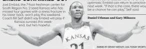  ?? EMBIID BY DENNY MEDLEY, USA TODAY SPORTS ??