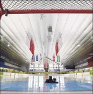  ?? Matthew Brown / Hearst Connecticu­t Media ?? Terry Conners Rink in Stamford is seen in March. The CIAC set a framework for winter sports seasons, ‘solely for scheduling purposes’ on Thursday.