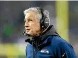  ?? PHOTO: GETTY IMAGES ?? Head coach Pete Carroll wanted the Seahawks to develop their sports science department.