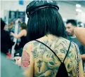  ??  ?? A Chiuduno
Al polo fieristico «Tattoo weekend» con 180 profession­isti e diversi eventi