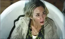  ??  ?? Emily Blunt in “A Quiet Place”