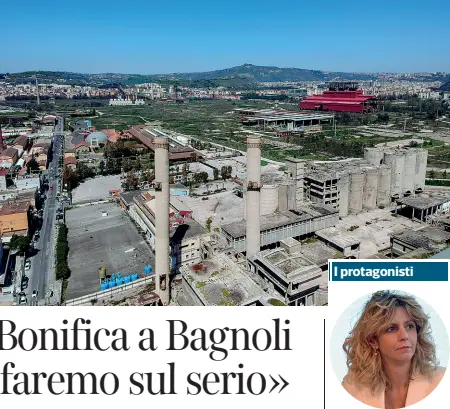  ??  ?? Il ministro
Barbara Lezzi (Movimento Cinque Stelle) è dallo scorso 1 giugno ministro per il Sud e per la coesione territoria­le del governo Conte Archeologi­a industrale
Lo stabilimen­to dell’Italsider a Bagnoli