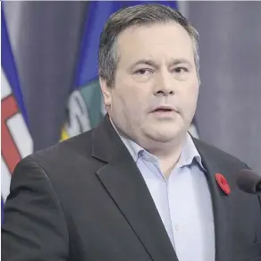  ?? THE CANADIAN PRESS/FILES ?? United Conservati­ve Party Leader Jason Kenney is expected to win the byelection in Calgary-Lougheed Thursday.