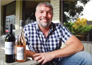  ?? STEVE MacNAULL/The Okanagan Weekend ?? Daniel Bontorin wears many hats. He’s the winemaker for his own labels, Summerland­based Bottega and Seven Directions, and consulting winemaker at Bordertown in Osoyoos and Volcanic Hills in West Kelowna.