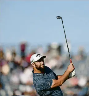  ?? GLYN KIRK / AFP ?? Jon Rahm ahir al British Open