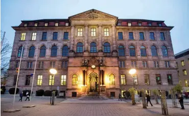  ?? Foto: dpa/Daniel Karmann ?? Paradebeis­piel: der neue Sitz des Bayerische­n Gesundheit­sministeri­ums in Nürnberg