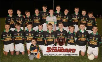  ??  ?? The Blackwater boys who ended their year on a high note with shield success.