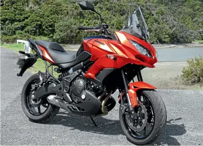  ??  ?? Three generation­s have seen the Versys get progressiv­ely betterlook­ing and more comfortabl­e.