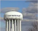  ?? RYAN GARZA/DETROIT FREE PRESS FILE ?? The Environmen­tal Protection Agency has never acknowledg­ed liability for its role in the Flint water crisis.