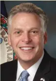  ??  ?? Virginia Gov. Terry McAuliffe