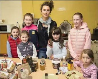  ??  ?? Aoife Keating, Blaithin Keathing, Ciara Keating, Orla Power, Lois O’Sullivan Philips, Aoibheann Keating and Iona Mae Smith at the Luisne open day.