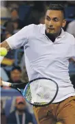  ?? Reuters ?? Nick Kyrgios got himself into trouble – again