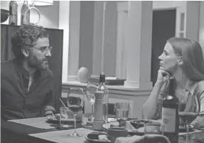  ?? PROVIDED BY HBO ?? Oscar Isaac, Jessica Chastain in “Scenes From a Marriage.