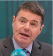  ??  ?? Paschal Donohoe is aiming for sustainabl­e tax reform