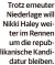  ?? ?? Trotz erneuter Niederlage will Nikki Haley weiter im Rennen um die republikan­ische Kandidatur bleiben.