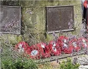  ??  ?? Important to preserve Remembranc­e Day focuses attention on our war memorials and while so many communitie­s take great care of local memorials, upkeep can be expensive. The Centenary Memorials Restoratio­n Fund allows communitie­s to undertake necessary...