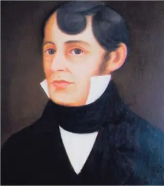  ?? PINACOTECA DE LA ASAMBLEA LEGISLATIV­A ?? Retrato de Juan Mora Fernández, primer jefe del Estado, en 1859. Este es un óleo sobre tela.