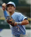  ?? WADE PAYNE/THE ASSOCIATED PRESS ?? North Carolina’s Logan Warmoth, the Jays’ first pick at No. 22, is a sure-handed shortstop with pop.