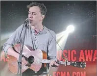  ?? SALLY COLE/THE GUARDIAN ?? ECMA-nominated artist Dylan Menzie performs “Kenya” at the Industry Awards ceremony last Sunday. Menzie is a native of Belle River, P.E.I.a