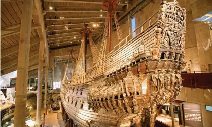  ??  ?? Vasa was salvaged in 1961 and sits in an eponymous Stockholm museum. Photograph: LOOK Die Bildagentu­r der Fotogra/Alamy