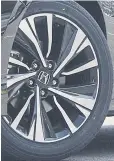  ??  ?? Tech package gets new 18-inch wheels.