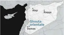  ?? GUILLAUME LEVASSEUR LE DEVOIR ?? L’offensive des forces syriennes en Ghouta orientale a coûté la vie à plus de 310 civils et blessé plus de 1650 autres.