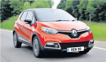  ??  ?? Renault Captur Dynamique Nav