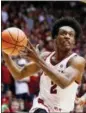  ?? BRYNN ANDERSON — ASSOCIATED PRESS FILE ?? Alabama guard Collin Sexton drives to the basket against Tennessee during a game in Tuscaloosa, Ala., last February.