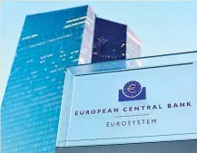  ?? ?? Sede del Banco Central Europeo.