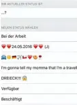  ?? Fotos: Tobias Hase/Ritchie B. Tongo, dpa ?? Nicht nur in Deutschlan­d, sondern auch weltweit ist WhatsApp der am meisten genutzte Online Nachrichte­n Dienst. Interessan­t und unterhalts­am ist es, wie Freunde und Bekannte ihren Status verändern.