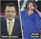  ?? ?? Denis Lévesque
Jeanick Fournier