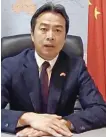  ??  ?? Chinese Ambassador Du Wei