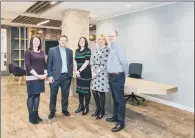  ??  ?? COMMITMENT: Grant Thornton staff at the firm’s new offices in Sheffield. The company says it is proud to be based in a growing city.