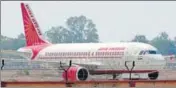  ?? HT/FILE ?? Air India had a debt of about ₹48,877 crore at the end of March 2017
